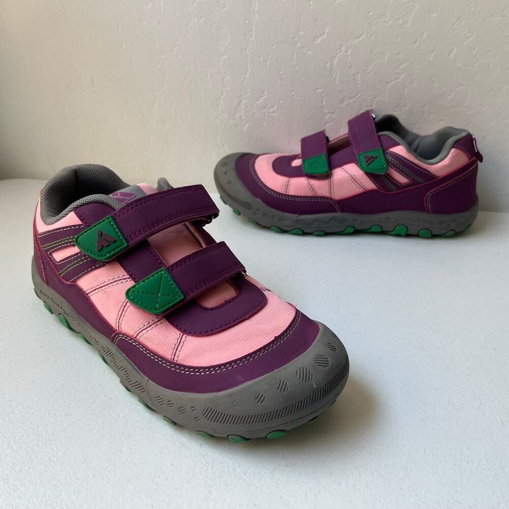 Mishansha Girls Hiking Shoes Size EU38/US6.5 Pink Purple Outdoors Trail Trekking